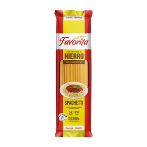 Fideo Favorita spaghetti 500 gr