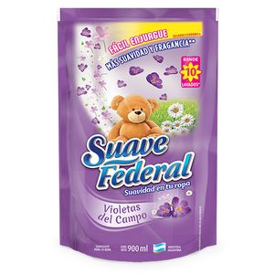 Suavizante Suave violetas del campo doy pack 900 cc