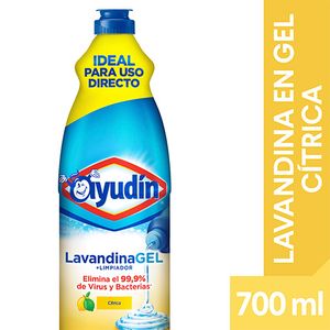 Lavandina Ayudin en gel citrus 750 cc