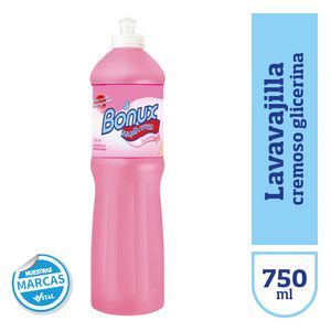 Lavavajilla Bonux glicerina cremoso 750 cc