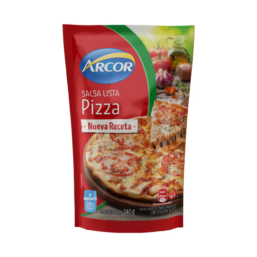 Salsa pizza Arcor doypack 340 gr