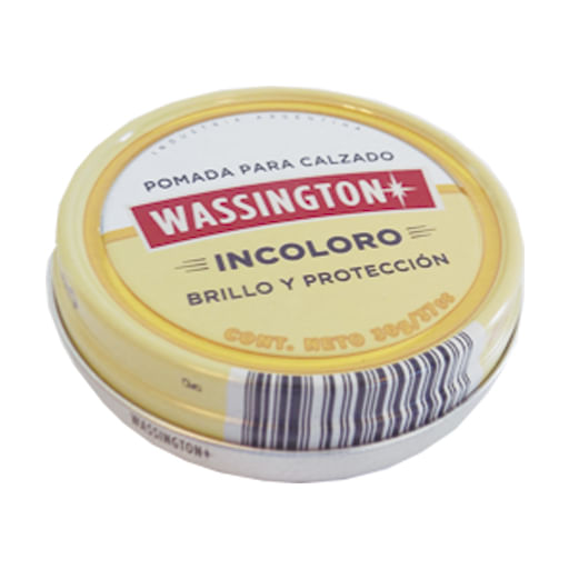 Pomada Incolora Wassington 30 Gr