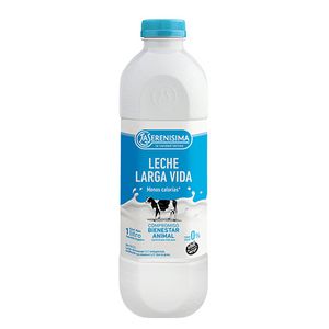 Leche Larga Vida La Serenisima descremada 0% vitaminas botella 1 lt