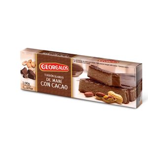 Turron Georgalos mani con cacao 90 gr