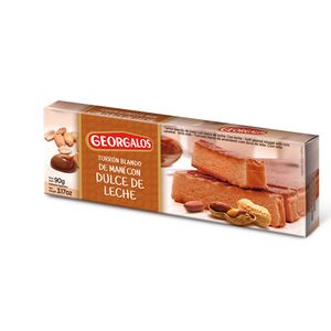 Turron Georgalos mani con dulce de leche 90 gr