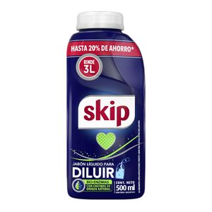 Jabon liquido Skip para diluir 500 cc