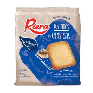 Tostadas Riera mesa 200 gr
