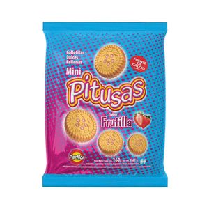 Galletitas Mini Pitusas frutilla 160 gr