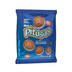 Galletitas Mini Pitusas chocolate 160 gr