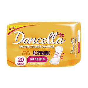 Protectores diarios Doncella pocket con desodorante 20 u