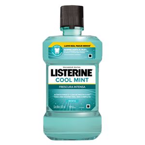 Enjuague bucal Listerine zero cool mint sin alcohol 500 ml