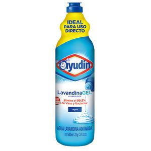 Lavandina Ayudin en gel original botella 450 / 500 cc