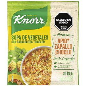 Sopa casera KNORR c/pasta trico.107.5 gr