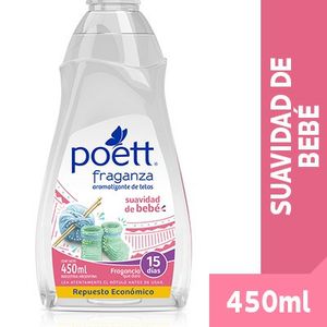 Perfumante Poett Fraganza suavidad de bebe repuesto 450 cc