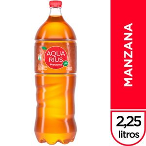 Agua saborizada Aquarius manzana 2.25 lt