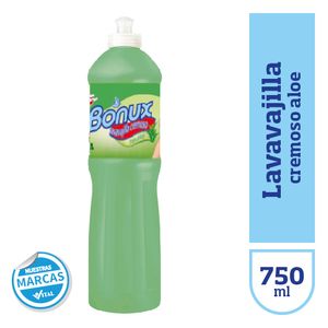 Lavavajilla Bonux aloe cremoso 750 cc