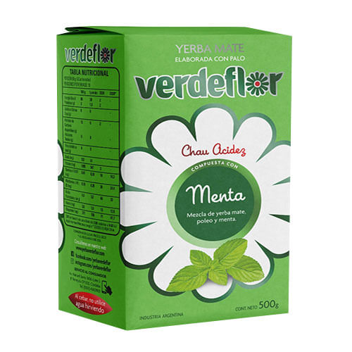 Yerba Verdel Flor Men 500 gr