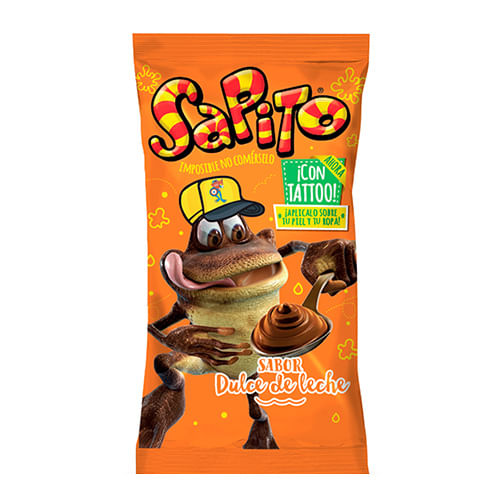 Chocolate Sapito relleno dulce de leche 10 gr