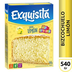 Bizcochuelo Exquisita de limon 540 gr