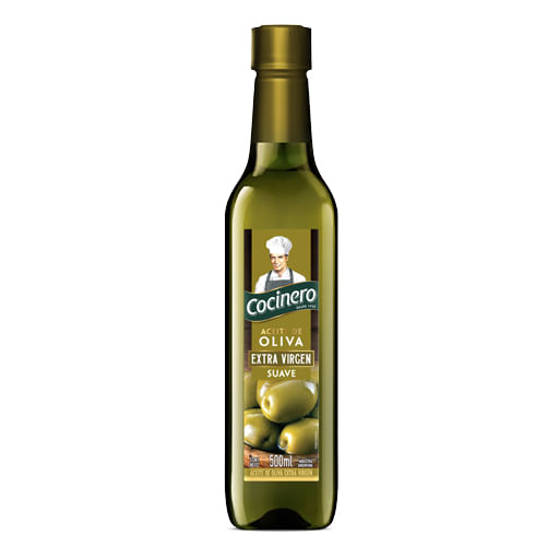 Aceite oliva Cocinero etra virgen suave 500 ml