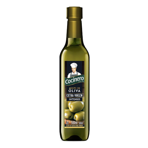 Aceite oliva Cocinero etra virgen intenso 500 ml