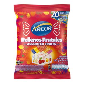 Caramelos Arcor frutales 140 gr