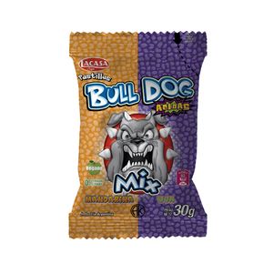 Pastillas Bull Dog mi mandarina/uva 30 gr