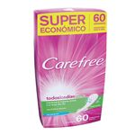 Protectores diarios Carefree brisa tanga 60 u