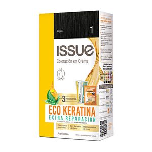 Tintura Issue keratin kit 1 negro