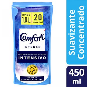 Suavizante Comfort concentrado original doy pack 450 cc
