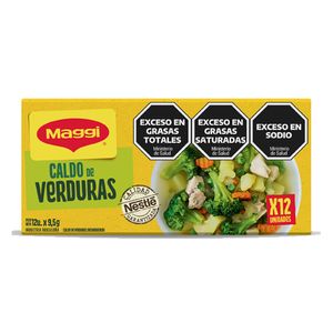 Caldo Maggi verduras 12 u