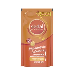 Acondicionador Sedal reconstru ccion y restauracion instantanea doy pack 300 ml