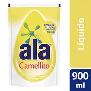 Jabon Ala Camellito ropa fina regular doy pack 450 cc