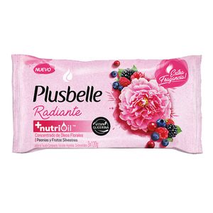 Jabon Plusbelle radiante 3 u 125 gr