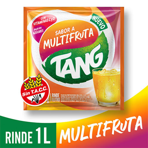 Jugo en polvo Tang mu ltifruta 18 gr