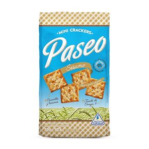Galletitas Paseo crackers sesamo 300 gr