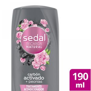 Acondicionador Sedal carbon activo peonias 190 ml