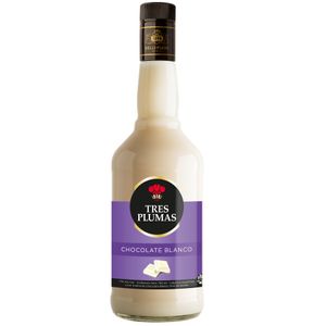 Licor 3 Plumas chocolate blanco x700cc