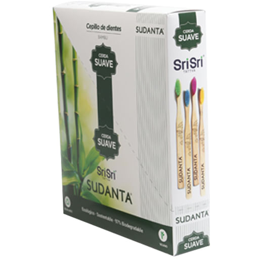 Cepillo dental Sri Sri suave para adultos