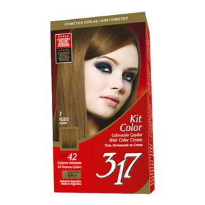 Tintura 317 kit 7 rubio