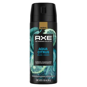 Desodorante Axe aqua citrus (sa/ene) 150 ml