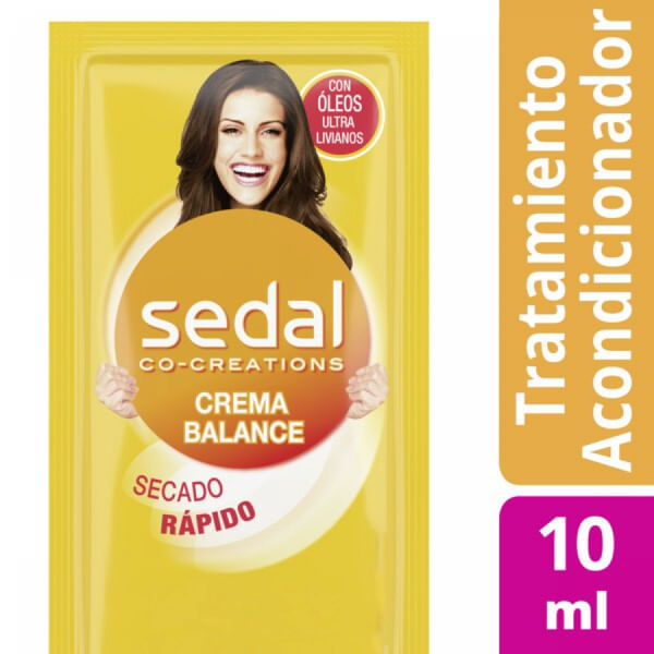 Acondicionador Sedal  balance sachet 10 ml