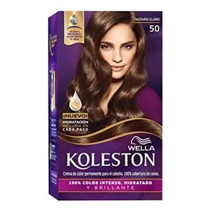 Tintura Koleston kit 50 castaño claro