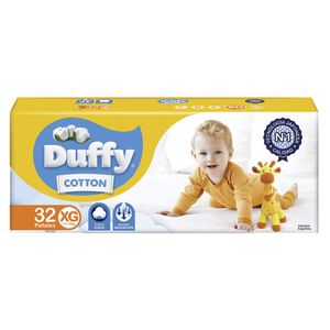 Pañal Duffy cotton hiper XG 28 u