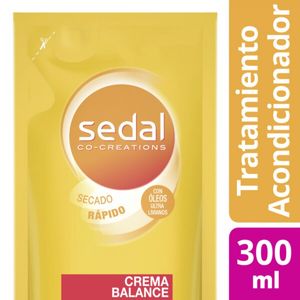 Acondicionador Sedal S.O.S crema balsamo doy pack 300 ml