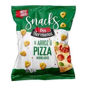 Snacks de arroz Dos Hermanos pizza 80 gr