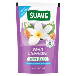 Jabon liquido Suave jazmin y almendras doy pack 220 ml