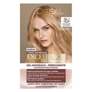 Coloracion Loreal excellence sin amoniaco n9