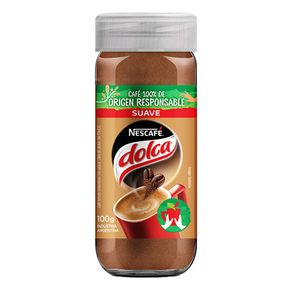 Cafe instantaneo Dolca Suave para batir frasco 100 gr