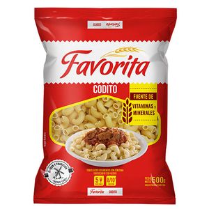 Fideo Favorita codito 500 gr